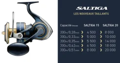 MOULINET DAIWA SALTIGA 2020