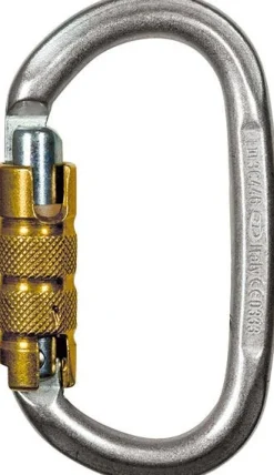 Mousqueton automatique Oval Acier Trilock - Climbing Technology