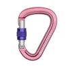 Mousqueton BE SAFE SCREW MATT PINK BEAL