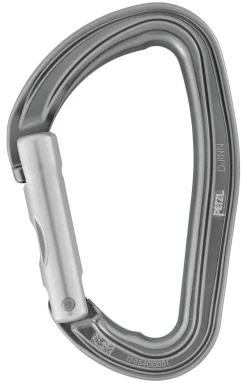 MOUSQUETON DJINN DROIT GRIS PETZL