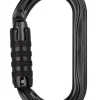 MOUSQUETON PETZL OK TRIACT-LOCK NOIR
