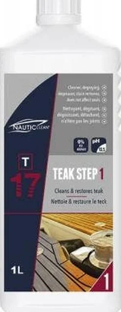 N°17 - nettoyant teck step 1 - 1 litre
