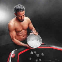 NETSPA ICEBATH UFC OCTOGONALE + ESCALIERS POOLSTAR