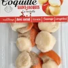 NOIX DE COQUILLE ST JACQUES AVEC CORAIL ECOSSE 250G