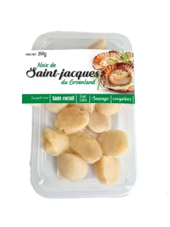NOIX DE ST JACQUES SS CORAIL GROENLAND 250G 20/30P