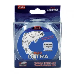 NYLON ASSO ULTRA 300M TRANSLUCIDE