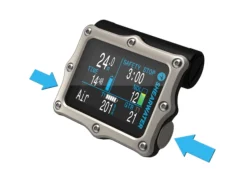 Ordinateur de plongée PERDIX 2 Ti silver SHEARWATER