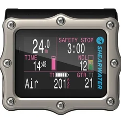 Ordinateur de plongée PERDIX 2 Ti silver SHEARWATER