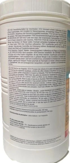 OXYGENE ACTIF PASTILLE 20GR 1KG