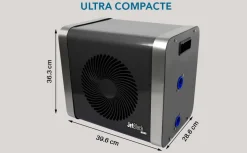 PAC PISCINE JETBLACK MINI 5KW POOLEX