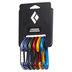 Pack 6 mousquetons LITEWIRE - BLACK DIAMOND