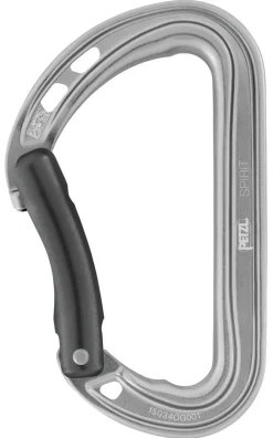 PACK DE 6 MOUSQUETONS SPIRIT COURBE PETZL