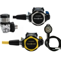 Pack détendeur LEGEND ACD DIN AQUALUNG + Octopus LEGEND AQUALUNG + Manomètre