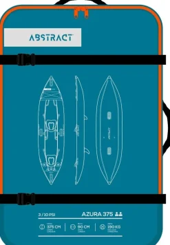 Pack kayak gonflable AZURA 415 3 places ABSTRACT