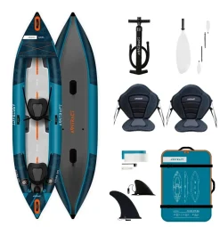 Pack kayak gonflable AZURA 375 2 places ABSTRACT