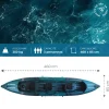 PACK KAYAK GONFLABLE COD 3 PERSONNES