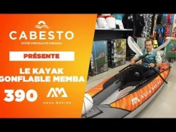 Pack kayak gonflable MEMBA 390 2 places AQUA MARINA
