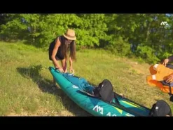 Pack kayak gonflable STEAM HP 412 2 places AQUA MARINA