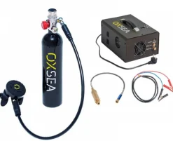 Pack mini bouteille OX1000 OXSEA + Mini compresseur 12V/220V