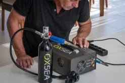 Pack mini bouteille OX1000 OXSEA + Mini compresseur 12V/220V