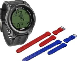 Pack montre ordinateur de plongée SIRIUS L + Bracelet couleur supplémentaire MARES