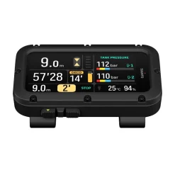 Pack ordinateur de plongée sous-marine NAUTIC bracelet Bungee + sonde TANK POD SUUNTO
