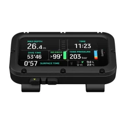 Pack ordinateur de plongée sous-marine NAUTIC bracelet Bungee + sonde TANK POD SUUNTO