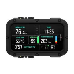 Pack ordinateur de plongée sous-marine NAUTIC bracelet Bungee + sonde TANK POD SUUNTO