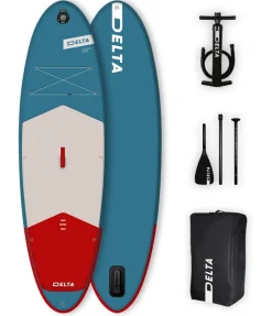 Pack paddle gonflable 10' DELTA (sup. pompe. pagaie)