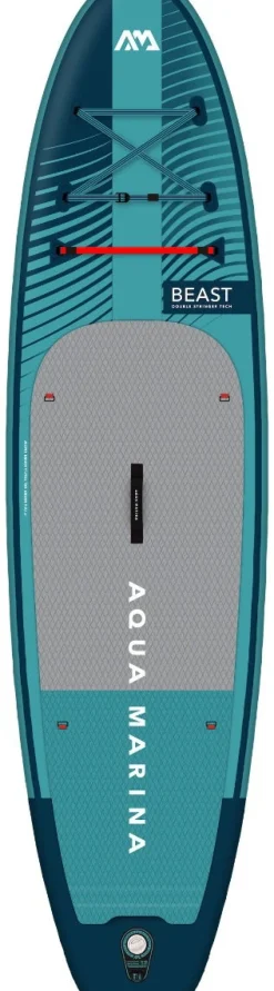 Pack paddle gonflable BEAST 10'6 AQUA MARINA (sup. pompe. pagaie. leash)