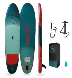 Pack paddle gonflable F12' WATTSUP (sup.pompe.pagaie.leash)