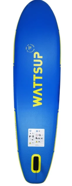 Pack paddle gonflable F10' WATTSUP (sup.pompe.pagaie.leash)