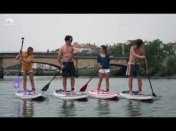 Pack paddle gonflable HYPER 12'6 AQUA MARINA (sup. pompe. leash)