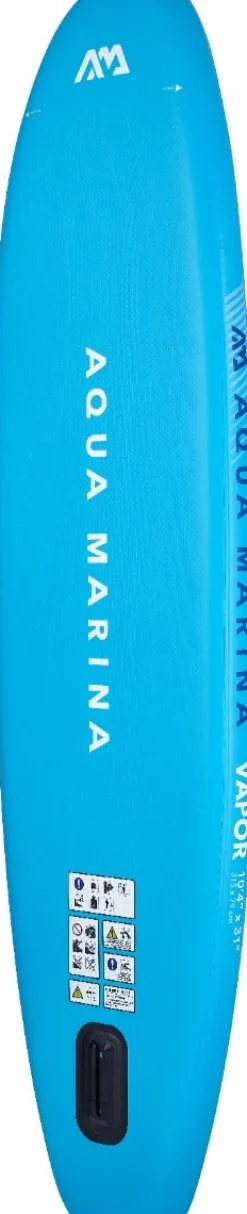 Pack paddle gonflable VAPOR 10'4 AQUA MARINA (sup. pompe. pagaie. leash)