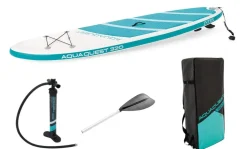Pack sup paddle gonflable AQUA QUEST 320 INTEX (sup. pompe. pagaie. leash)