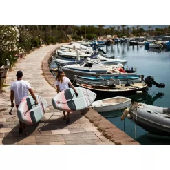 Pack sup paddle gonflable RAY AIR SLT 12.6 FANATIC (sup. pompe. pagaie. sac)