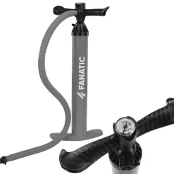 Pack sup paddle gonflable RAY AIR SLT 11.6 FANATIC (sup. pompe. pagaie. sac)