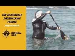 Pagaie de longe-côte ajustable polycarbonate/fibre de verre Mellow Sea Anfibi