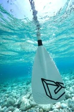 PAGAIE PADDLE SOLID FIBRE 3 parties AQUA MARINA