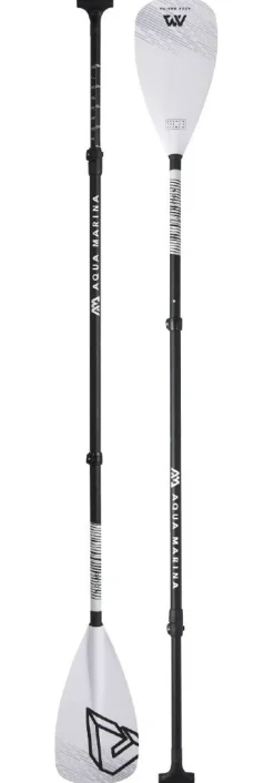 PAGAIE PADDLE SOLID FIBRE 3 parties AQUA MARINA