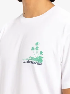 PALM LINES - T-SHIRT À MANCHES COURTES POUR HOMME - QUIKSILVER