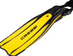 Palmes de plongée réglables PRO LIGHT jaunes CRESSI SUB
