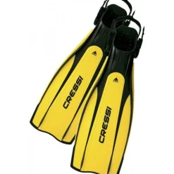 Palmes de plongée réglables PRO LIGHT jaunes CRESSI SUB
