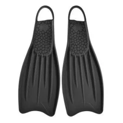 Palmes d'entraînement à l'apnée en silicone WOLVERINE Noir C4
