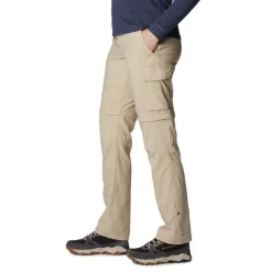 Pantalon de randonnée Convertible Femme SILVER RIDGE UTILITY CONVERTIBLE PANT Ancient Fossil COLUMBIA