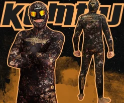 Pantalon haut de chasse sous-marine KOMBU 5 mm EPSEALON