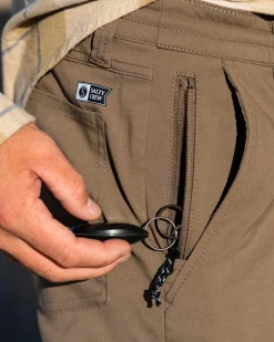 PANTALON SALTY CREW MIDWAY HOMME COULEUR EARTH | SALTY CREW