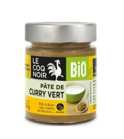 PATE DE CURRY VERT BIO 130G