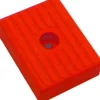 Patin pm 010 rouge- 130x100 mm - Pm 010 l 130 x lg 100 mm