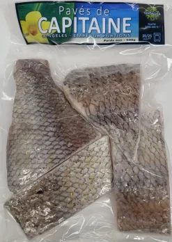PAVÉS DE CAPITAINE AVEC PEAU 500G 110/140G